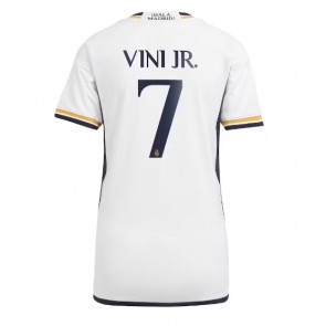 Real Madrid Vinicius Junior #7 Replika Hjemmebanetrøje Dame 2023-24 Kortærmet